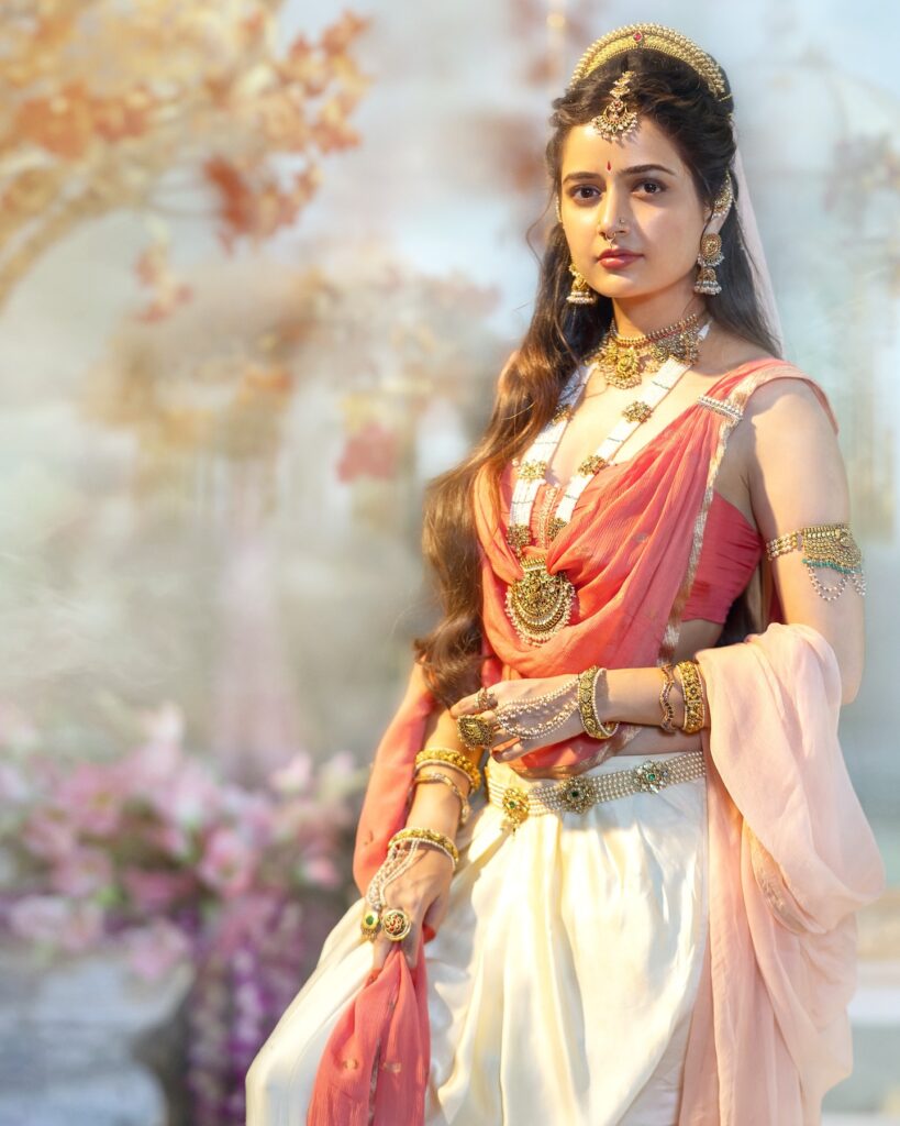ಗತವೈಭವ ಚಿತ್ರದ ಮಂಗಳಾ ಪಾತ್ರದಲ್ಲಿ ಆಶಿಕಾ ರಂಗನಾಥ್ - Ashika Ranganath as Mangala in Gatha Vaibhava